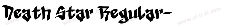 Death Star Regular字体转换 Death Star Regular字体转换